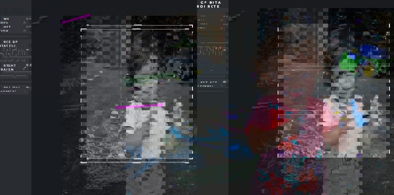 Cropping an image for optimization