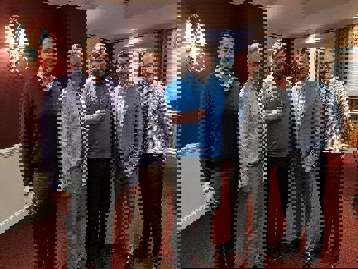 Tony Cortinas, Harris Pezzella, Jeff Jacobs, Ben Ricks, Tom Marsden