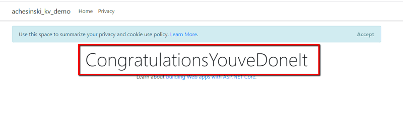 ApplicationShowingSecret