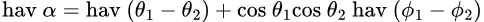 a mathematical equation