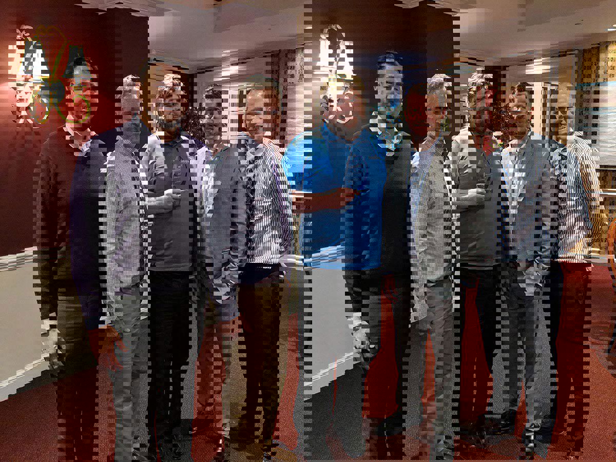 Tony Cortinas, Harris Pezzella, Jeff Jacobs, Ben Ricks, Tom Marsden